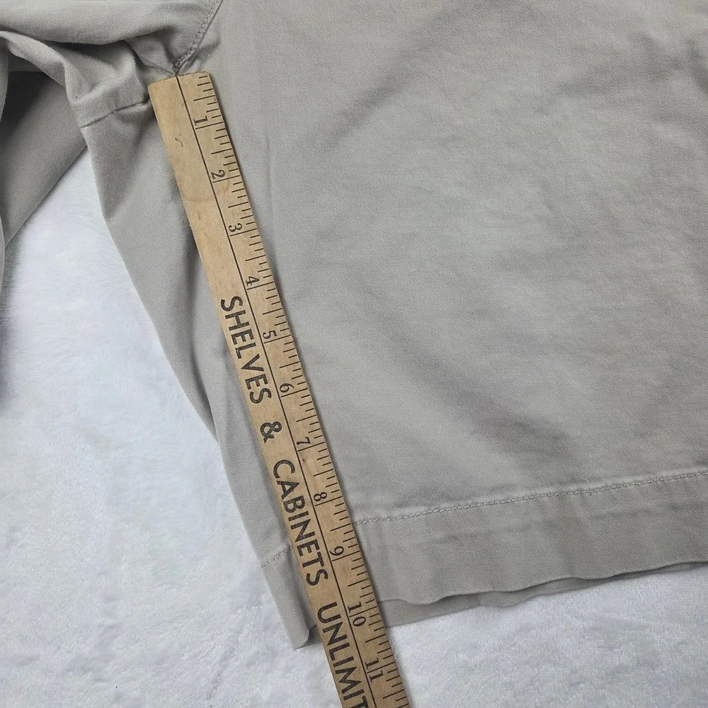 Tommy Hilfiger Chino Shorts Women's Size 12 Tan Beige Cotton Twill Classic